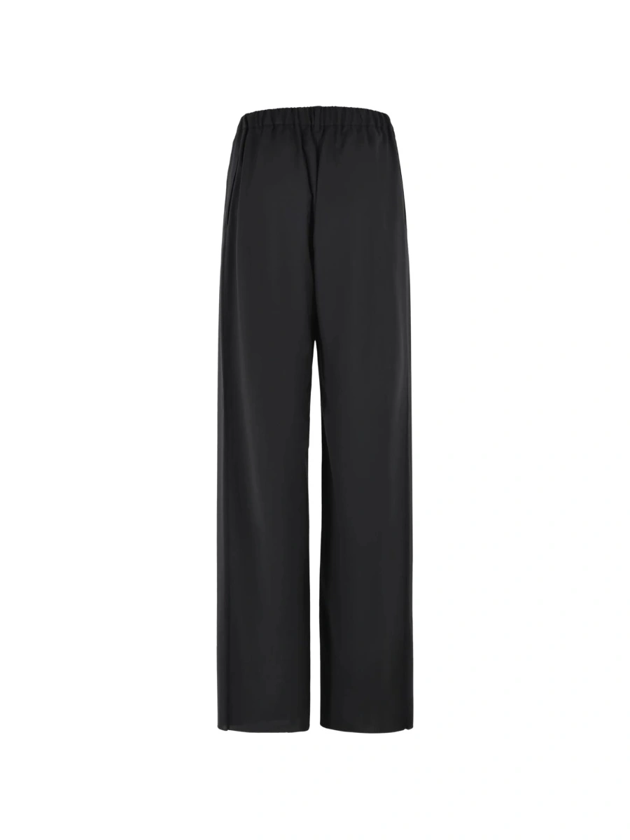 Pantaloni drepti Max Mara negri - Img 2