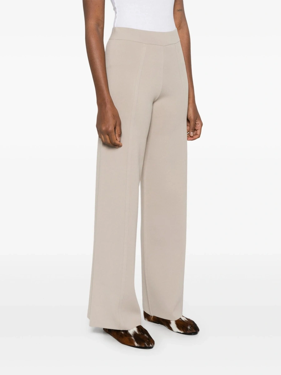 Pantaloni drepti Max Mara neutri - Img 3