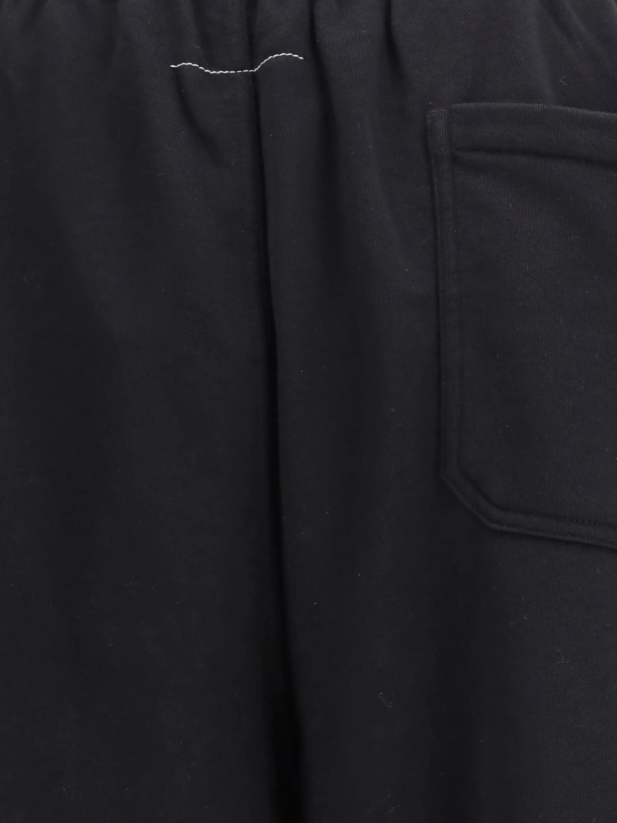 Pantaloni drepti MM6 Maison Margiela negri - Img 3