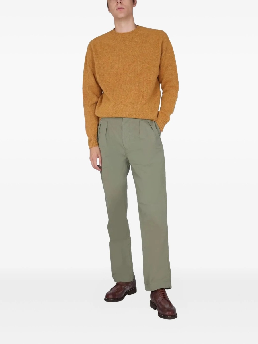 Pantaloni drepti NIGEL CABOURN verzi - Img 2