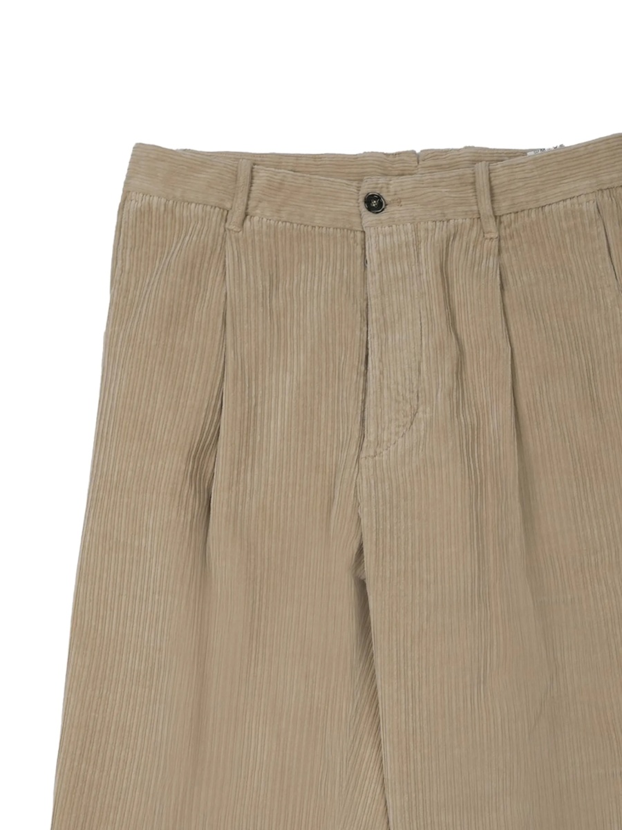 Pantaloni drepti NINE:INTHE:MORNING neutri - Img 2
