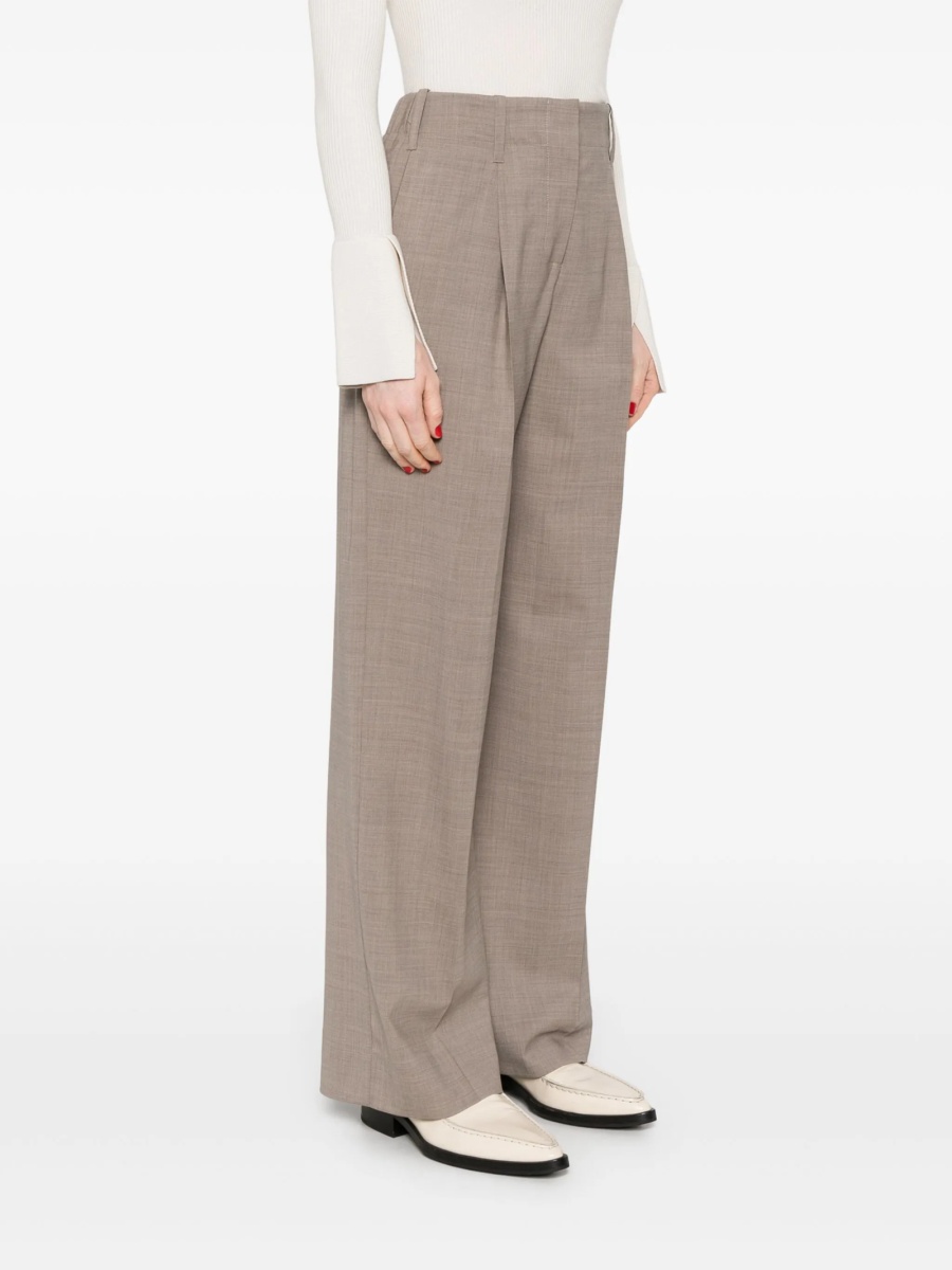 Pantaloni drepti P.A.R.O.S.H. maro - Img 3
