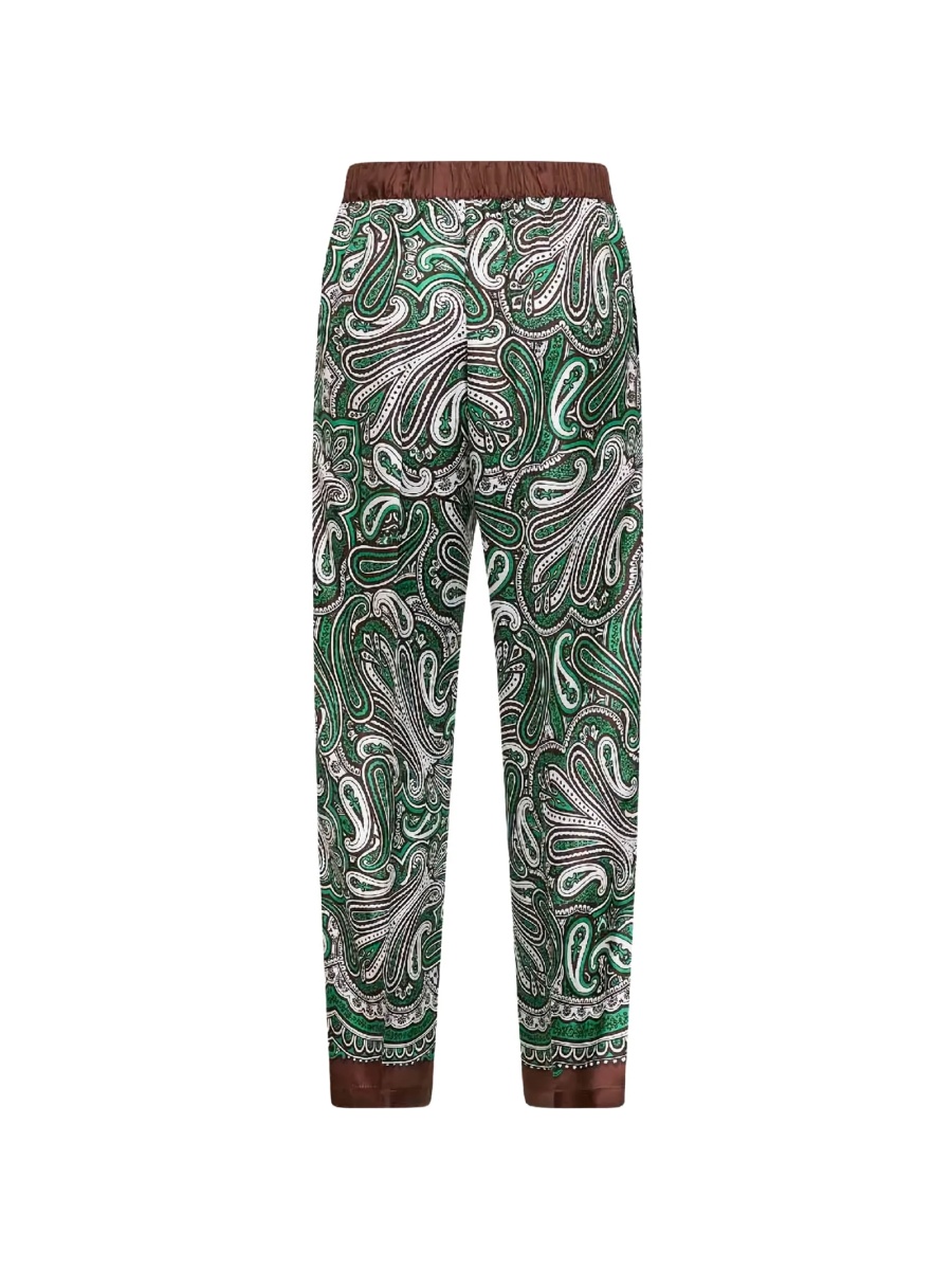 Pantaloni drepti P.A.R.O.S.H. verzi - Img 2