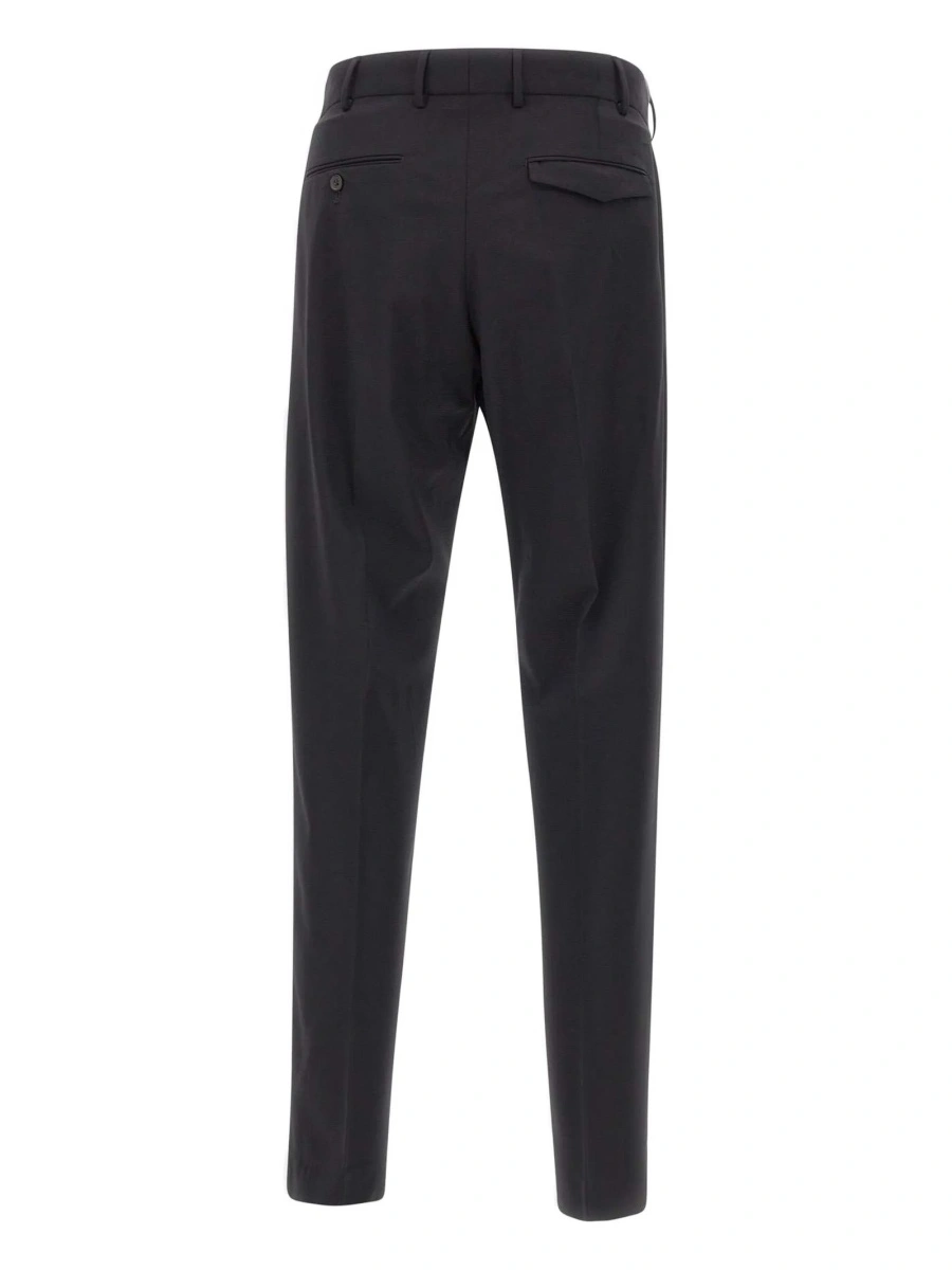 Pantaloni drepti PT TORINO negri - Img 2