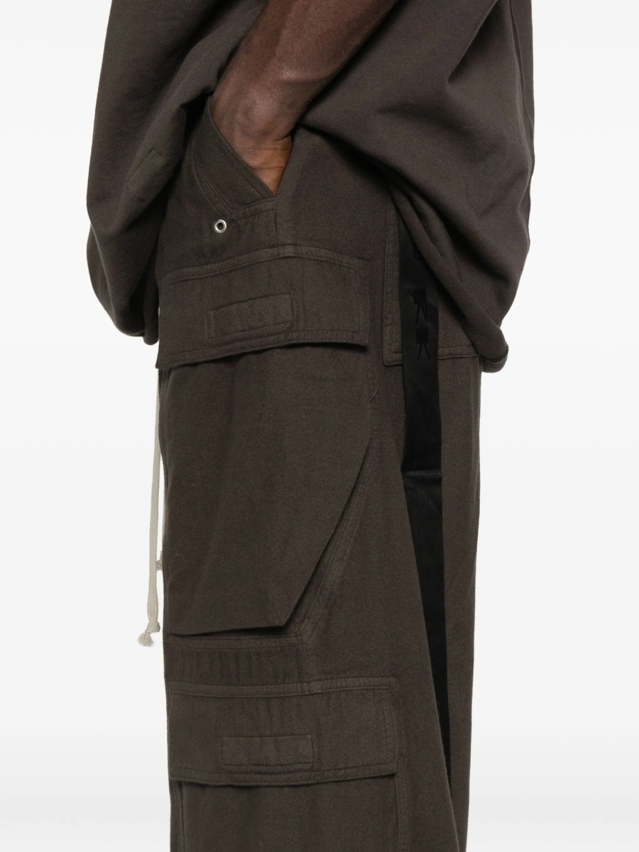 Pantaloni drepti Rick Owens verzi - Img 5