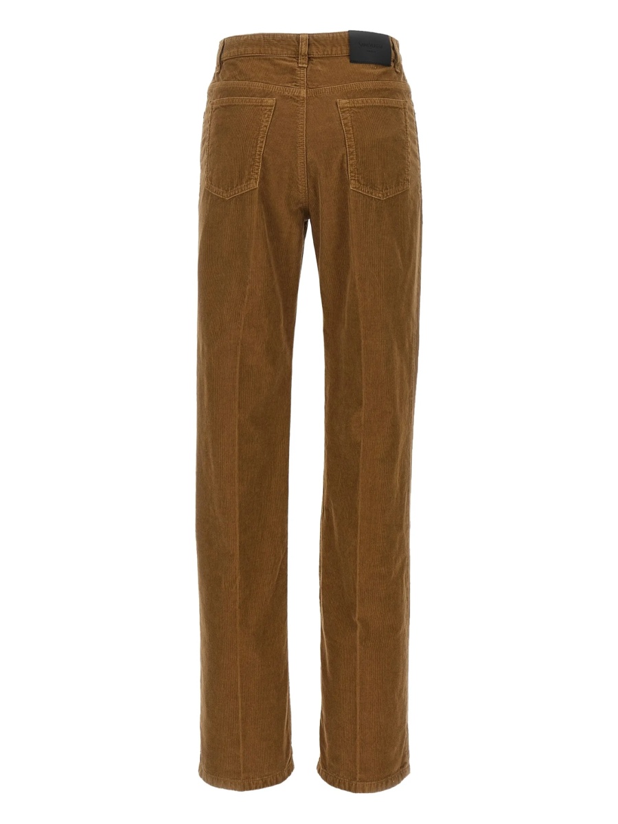 Pantaloni drepti Saint Laurent maro - Img 2