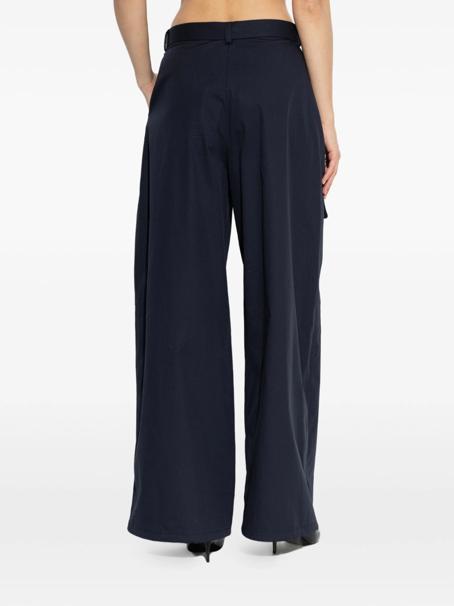 Pantaloni drepti Stella McCartney albastri - Img 4