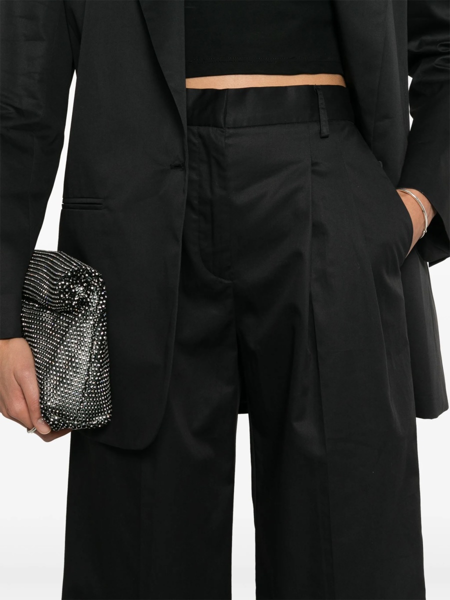 Pantaloni drepti Stella McCartney negri - Img 5