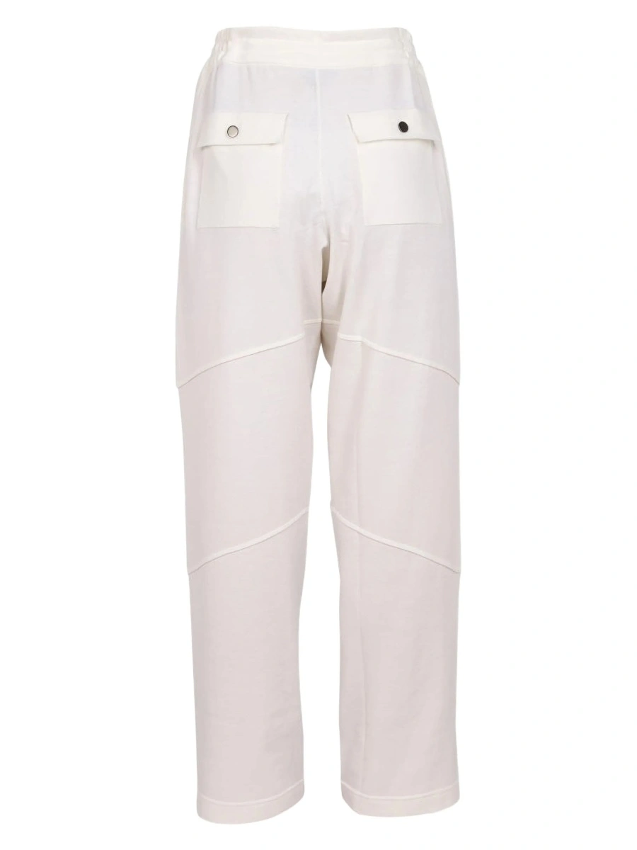 Pantaloni drepti Tom Ford albi - Img 3