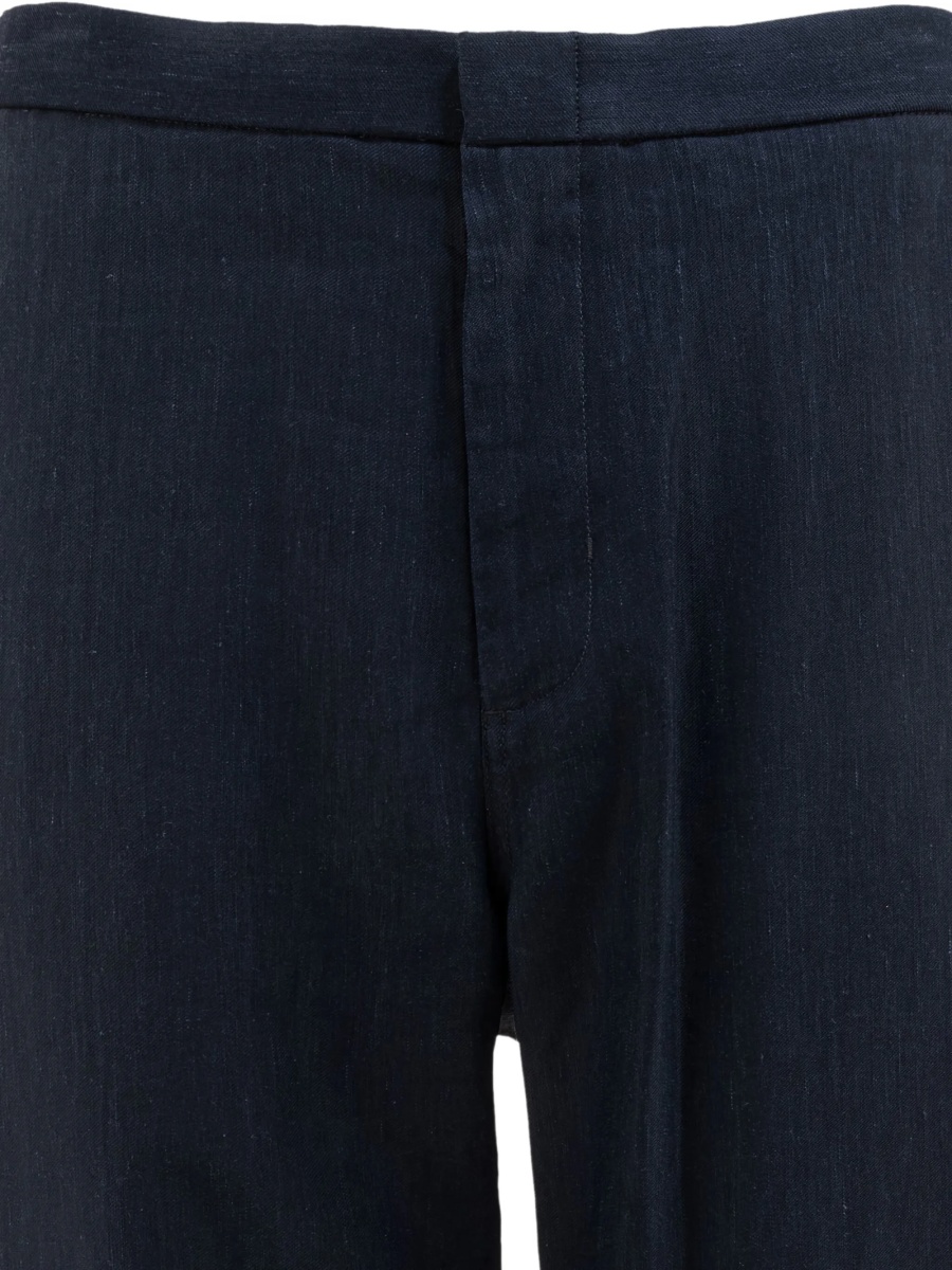 Pantaloni drepti Vince albastri - Img 3