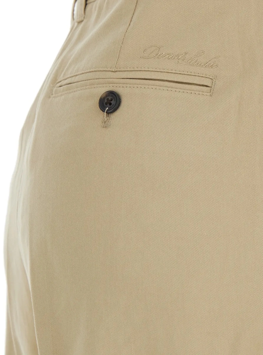Pantaloni DUNST bej din bumbac - Img 3