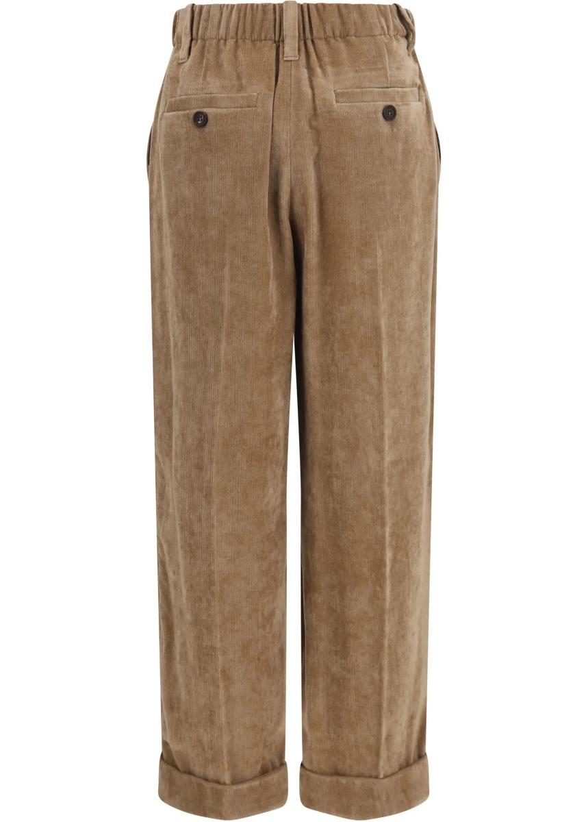 Pantaloni Elasticated viscose and cashmere Pants - Img 2