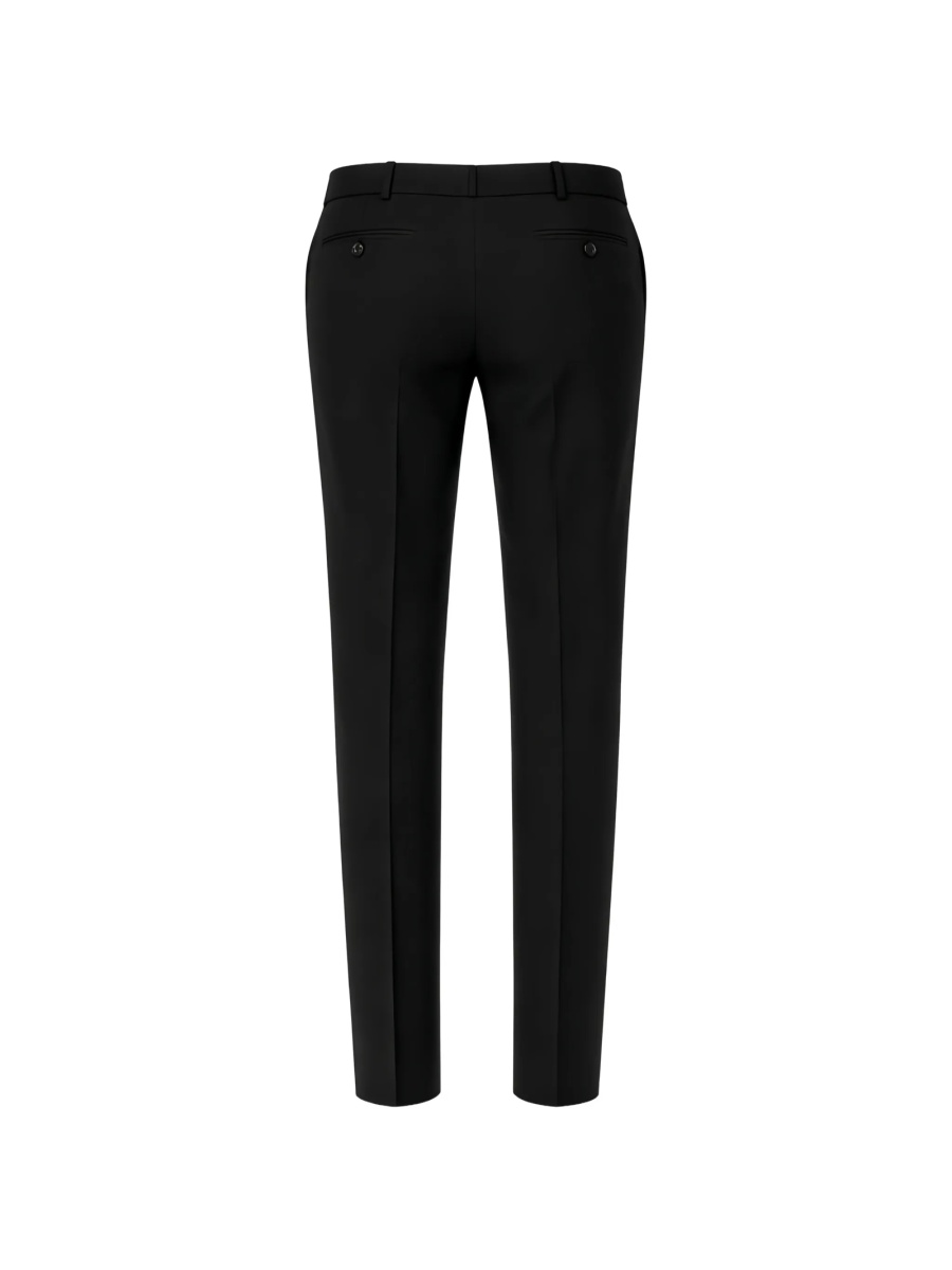 Pantaloni eleganti Alexander McQueen negri - Img 2