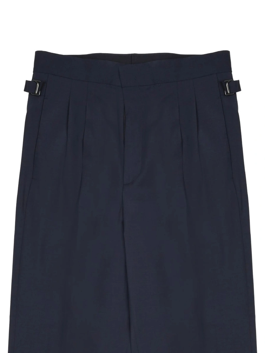 Pantaloni eleganti Be able albastri - Img 2