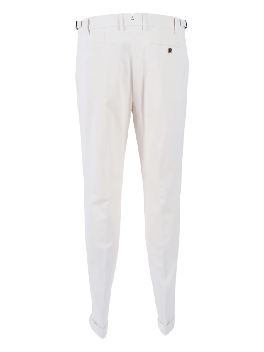 Pantaloni eleganti BerWich albi - Img 2