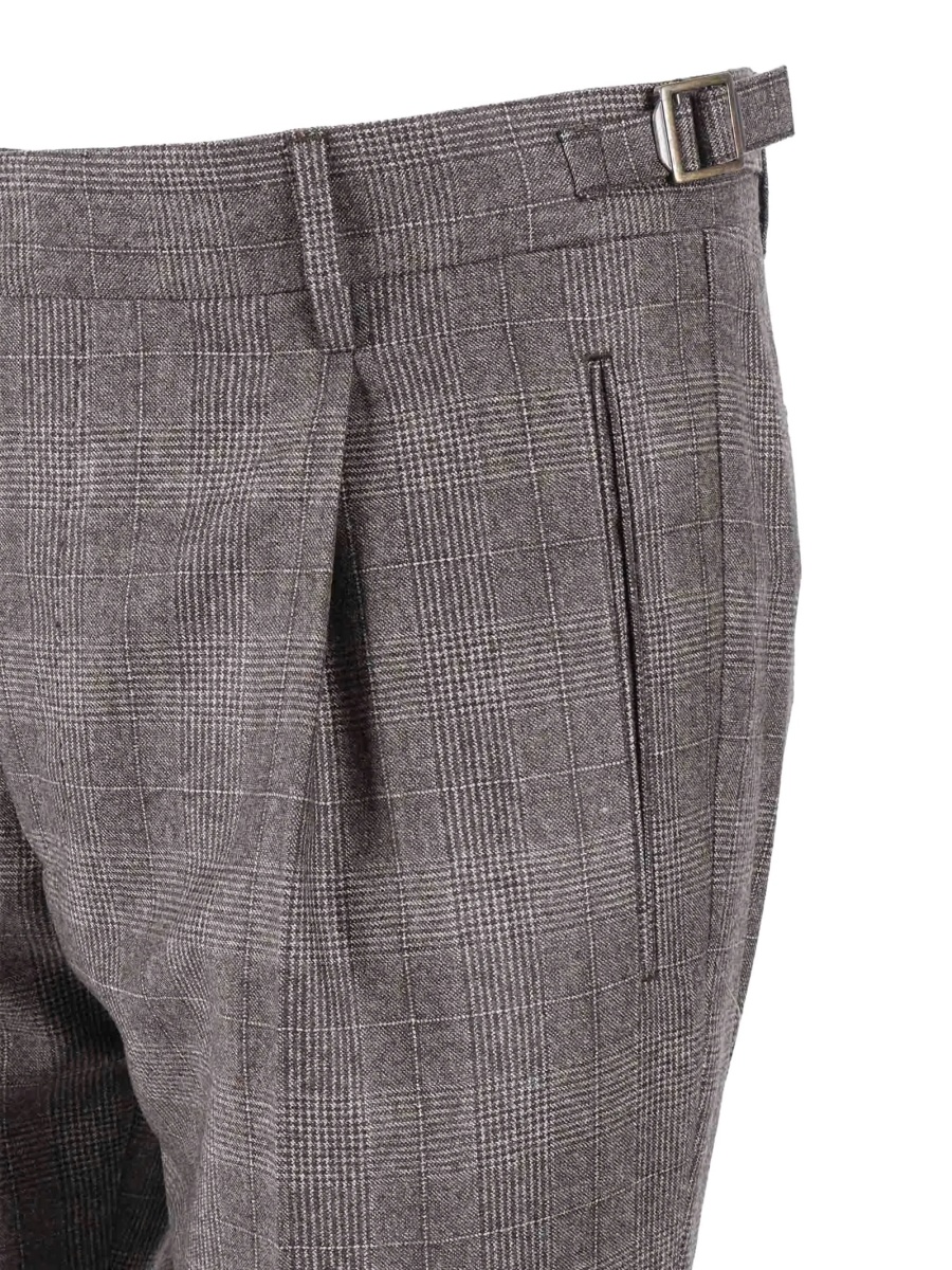 Pantaloni eleganti BerWich maro - Img 3
