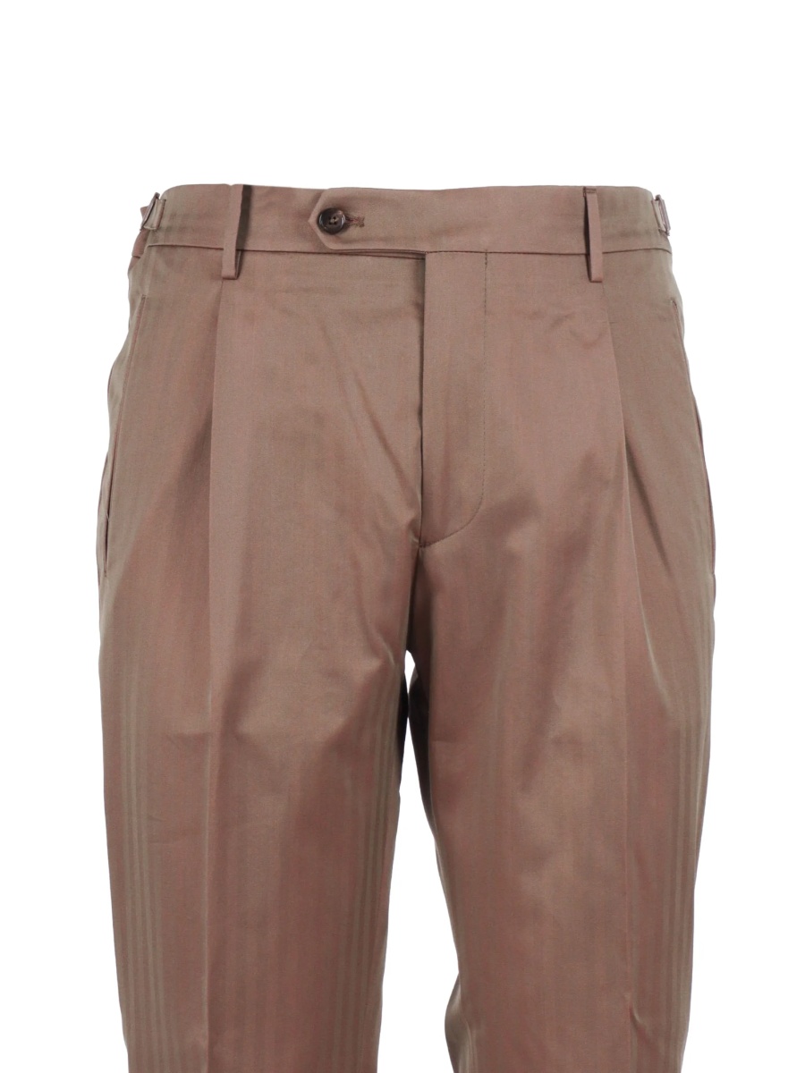 Pantaloni eleganti BerWich maro - Img 3