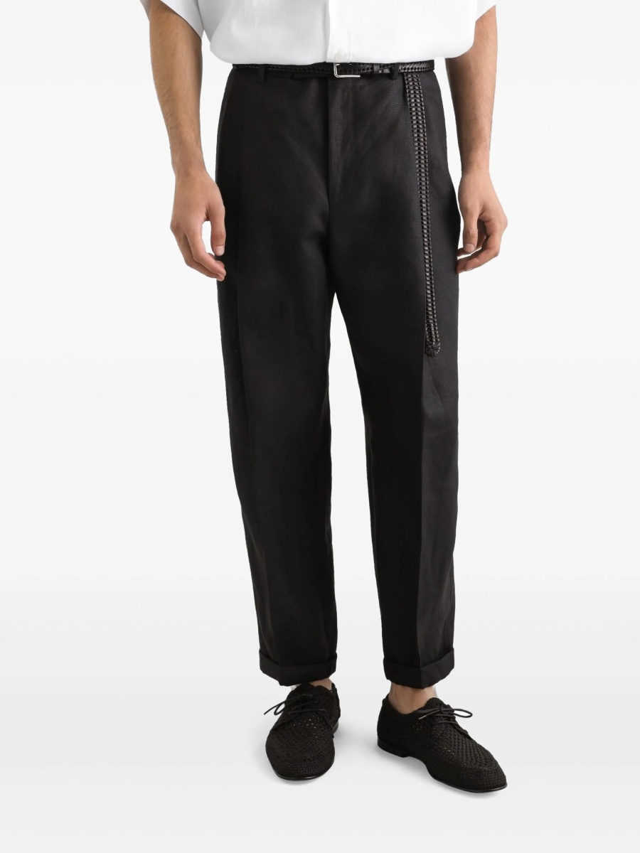 Pantaloni eleganti Dolce &amp; Gabbana negri - Img 4