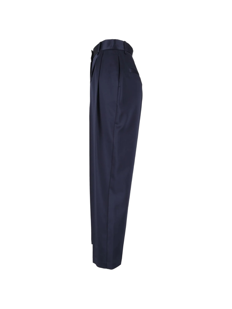 Pantaloni eleganti Elisabetta Franchi albastri - Img 4
