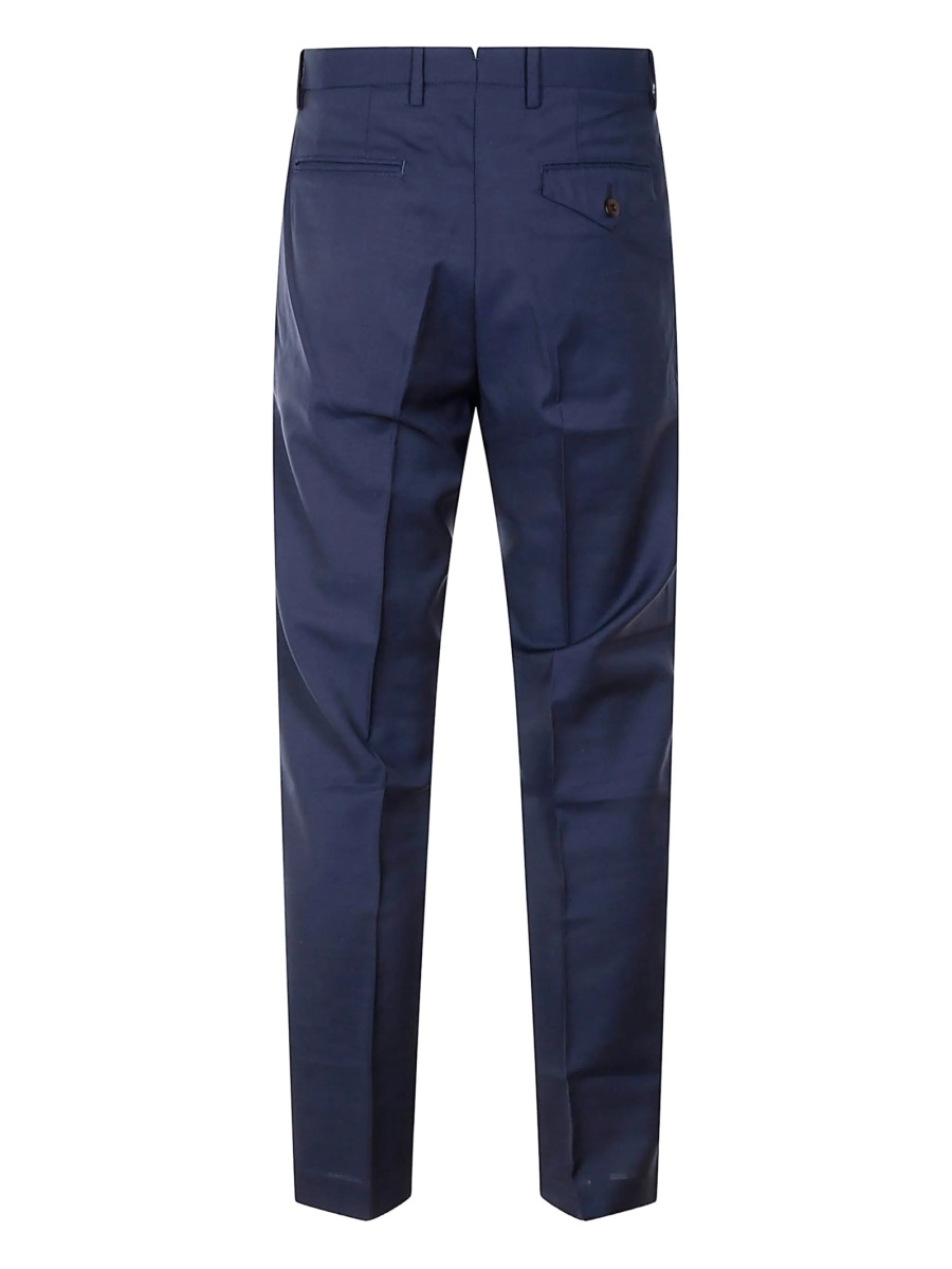 Pantaloni eleganti HINDUSTRIE albastri - Img 2