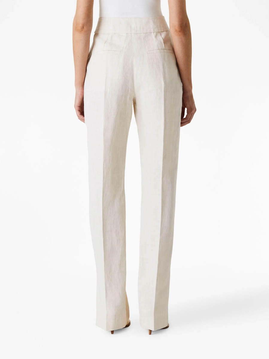 Pantaloni eleganti JACQUEMUS albi - Img 3