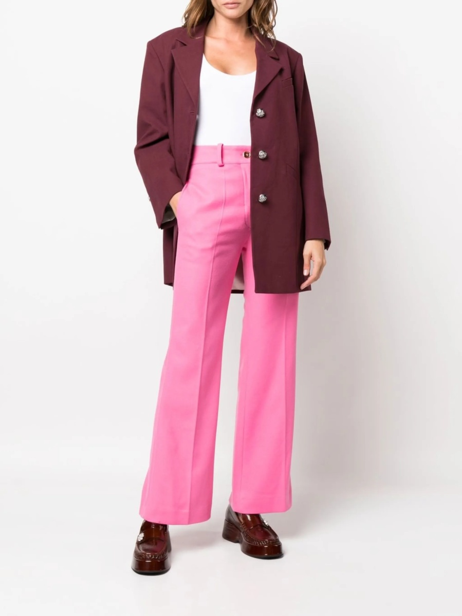 Pantaloni eleganti Patou roz - Img 2