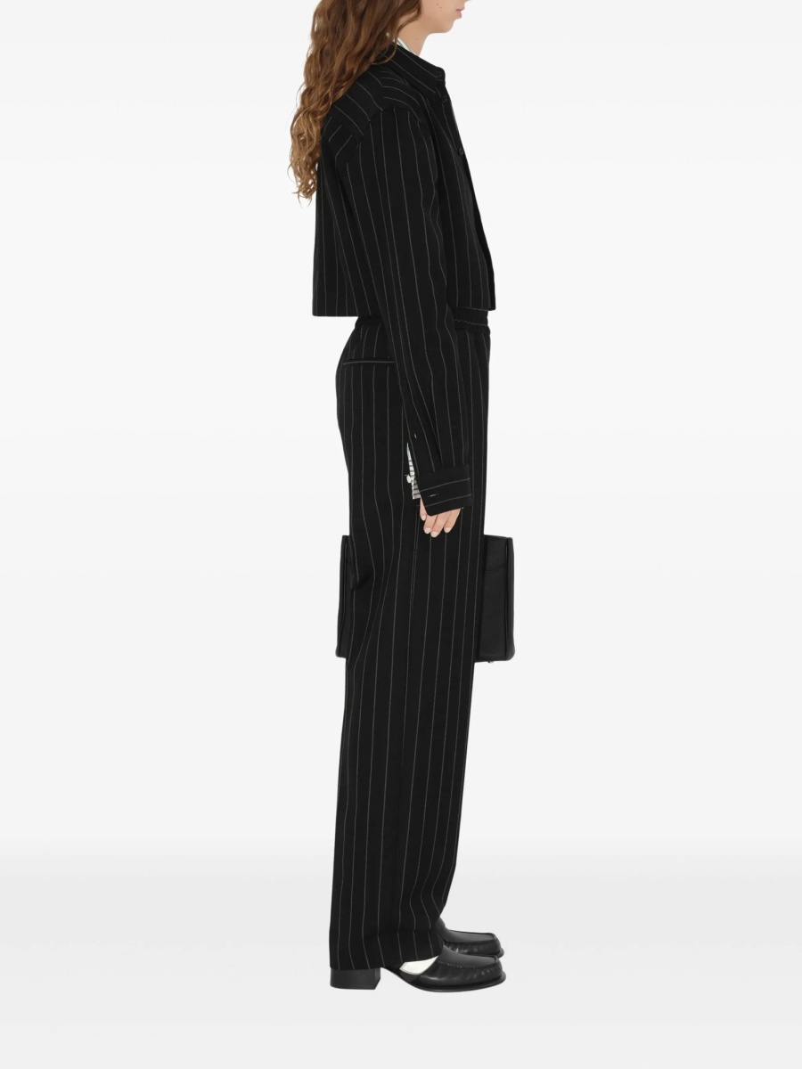 Pantaloni eleganti Peuterey negri din lana - Img 3