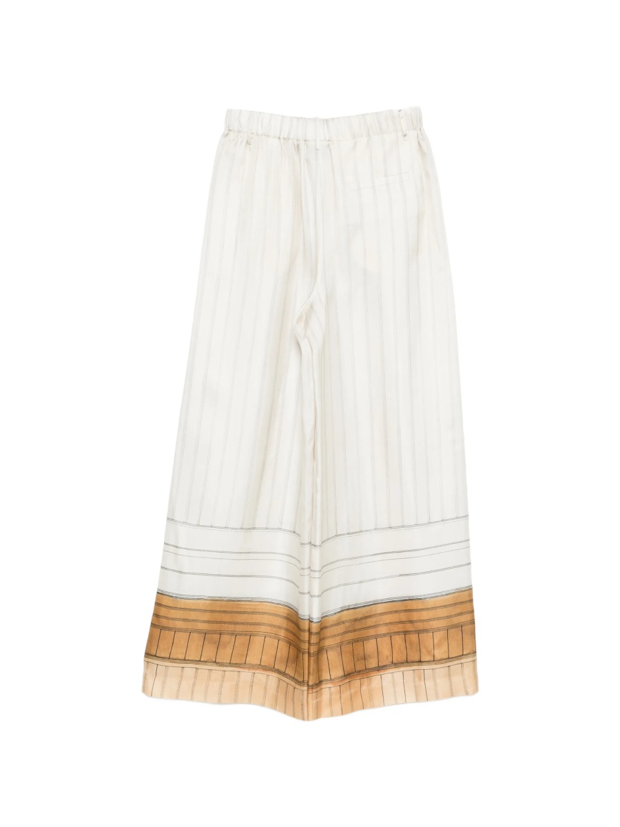 Pantaloni evazati ALYSI neutri - Img 2