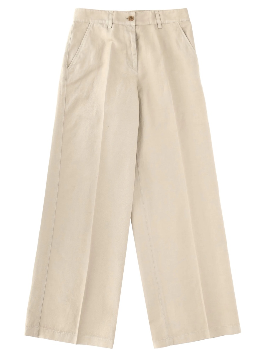 Pantaloni evazati Aspesi neutri - Img 2