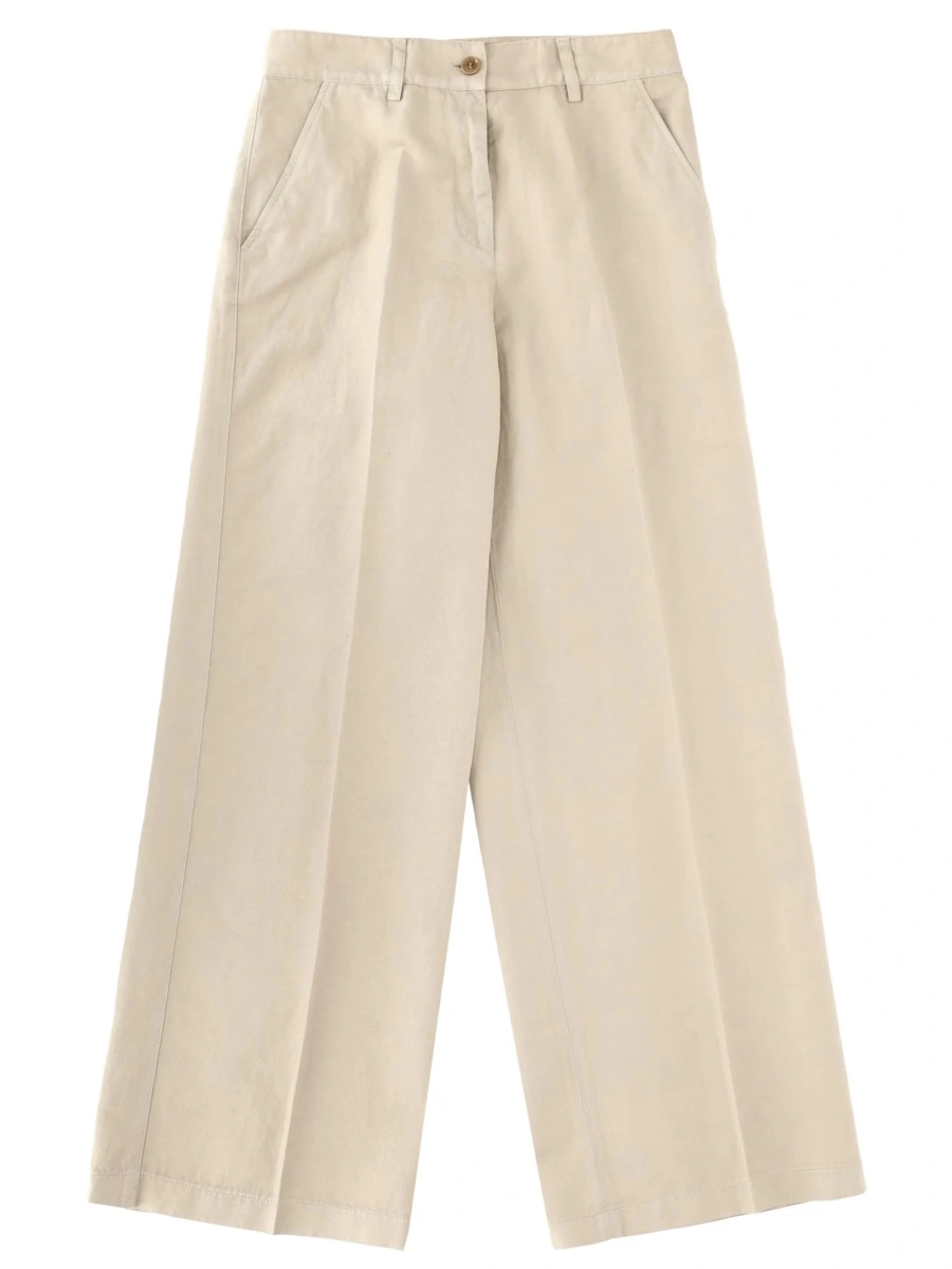 Pantaloni evazati Aspesi neutri - Img 2