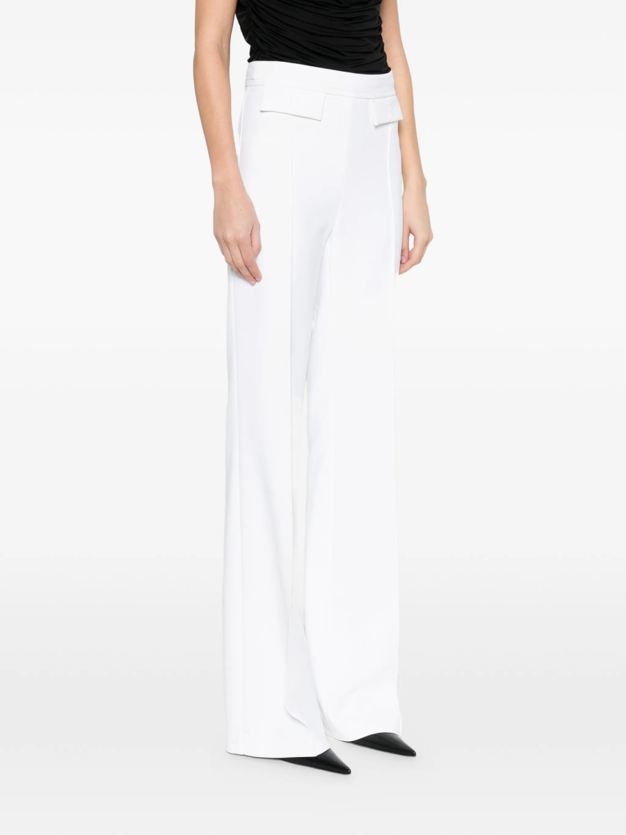 Pantaloni evazati Elisabetta Franchi albi - Img 2
