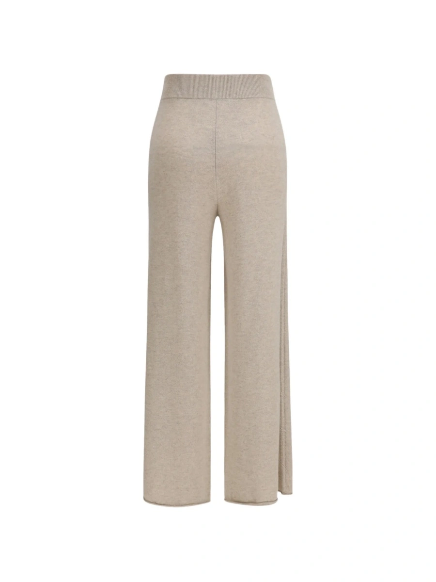 Pantaloni evazati Max Mara neutri - Img 2