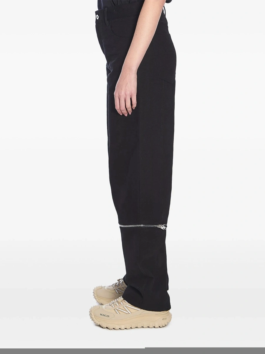 Pantaloni evazati MONCLER WILLOW SMITH negri - Img 3