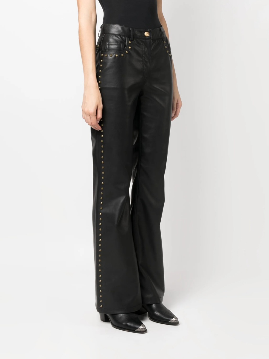 Pantaloni evazati MOSCHINO JEANS negri - Img 3