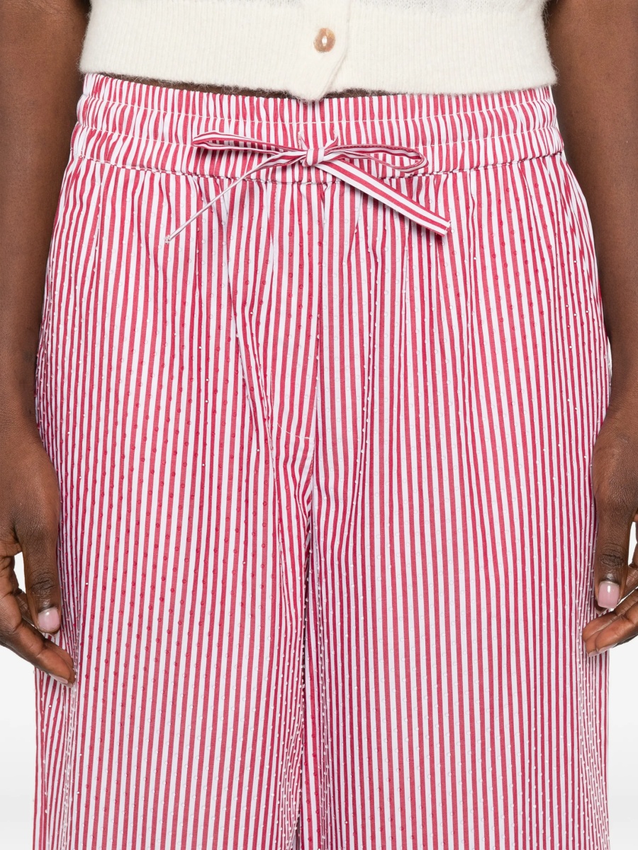 Pantaloni evazati P.A.R.O.S.H. rosii - Img 5