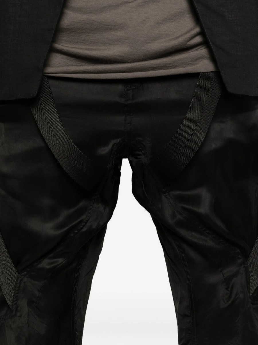 Pantaloni evazati Rick Owens negri - Img 5