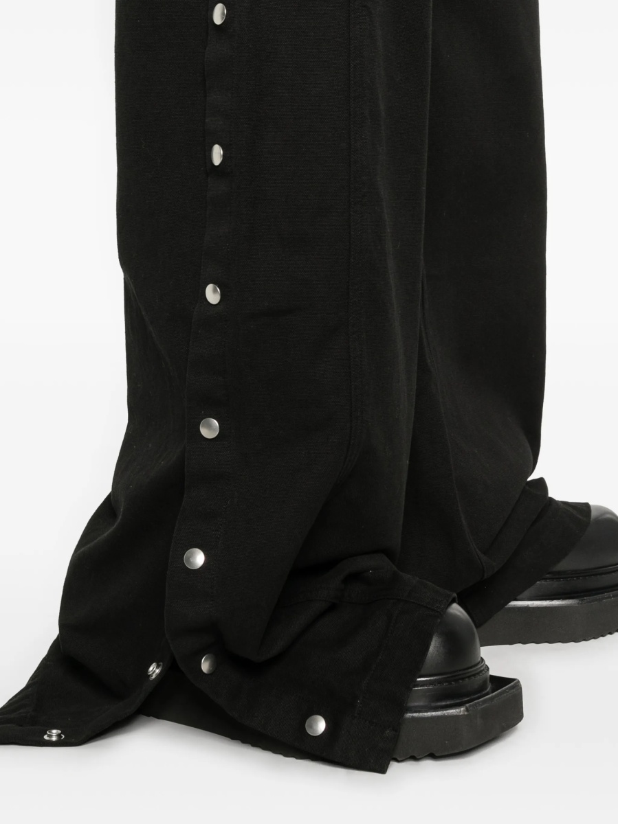 Pantaloni evazati Rick Owens negri - Img 5