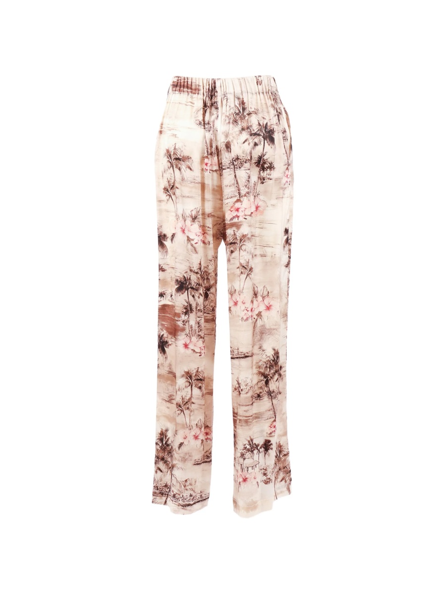 Pantaloni evazati Shirt A Porter neutri - Img 2