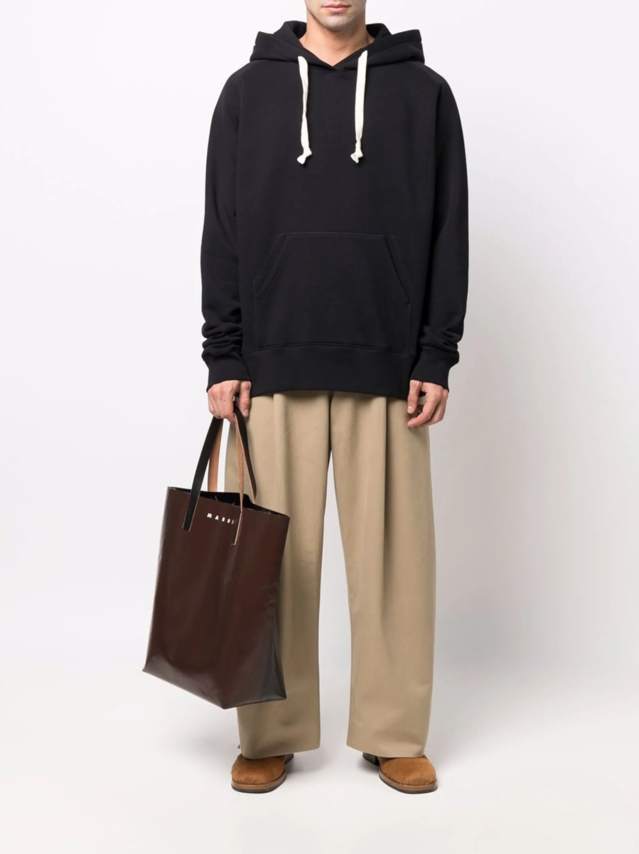 Pantaloni evazati STUDIO NICHOLSON neutri - Img 2