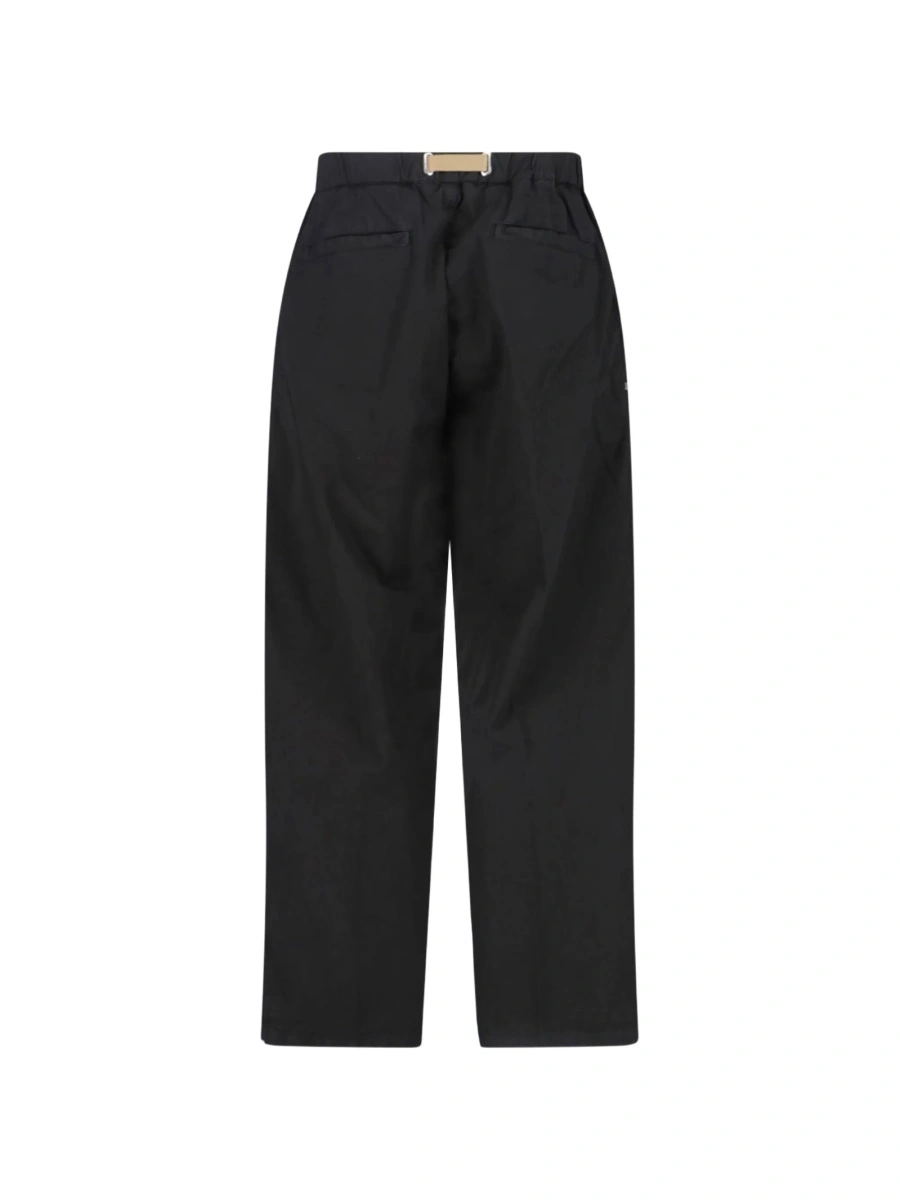 Pantaloni evazati White Sand negri - Img 2