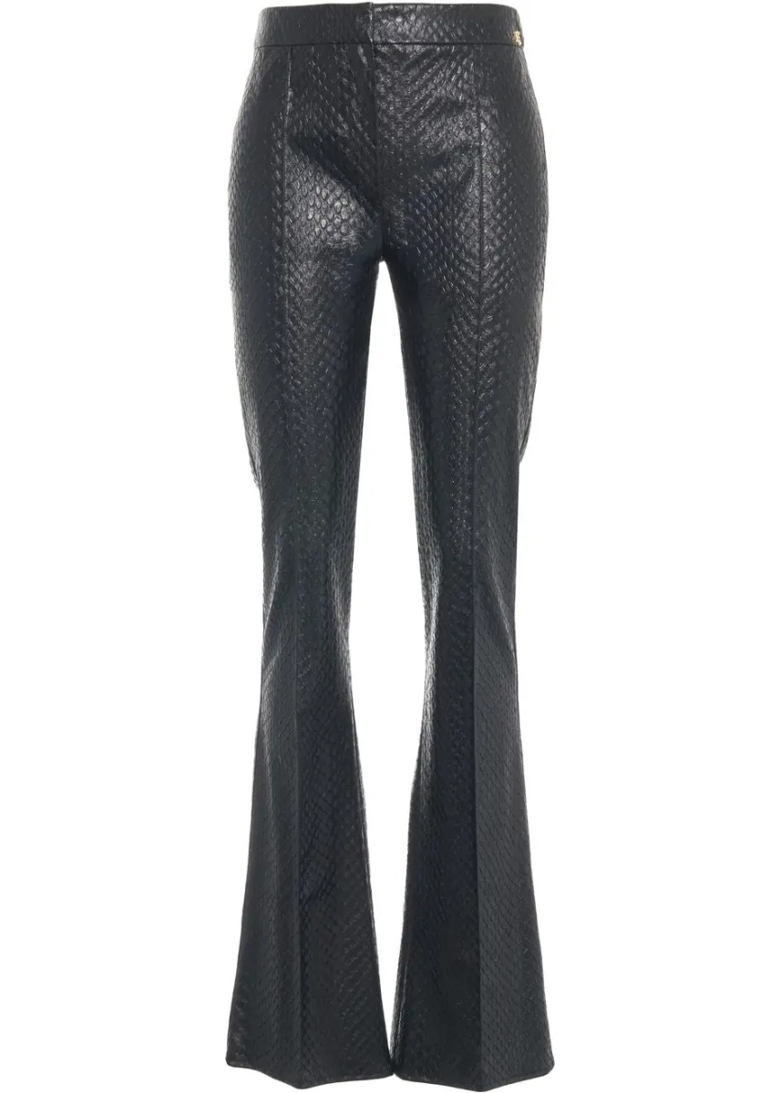 Pantaloni Flared pants with snake effect - Img 2