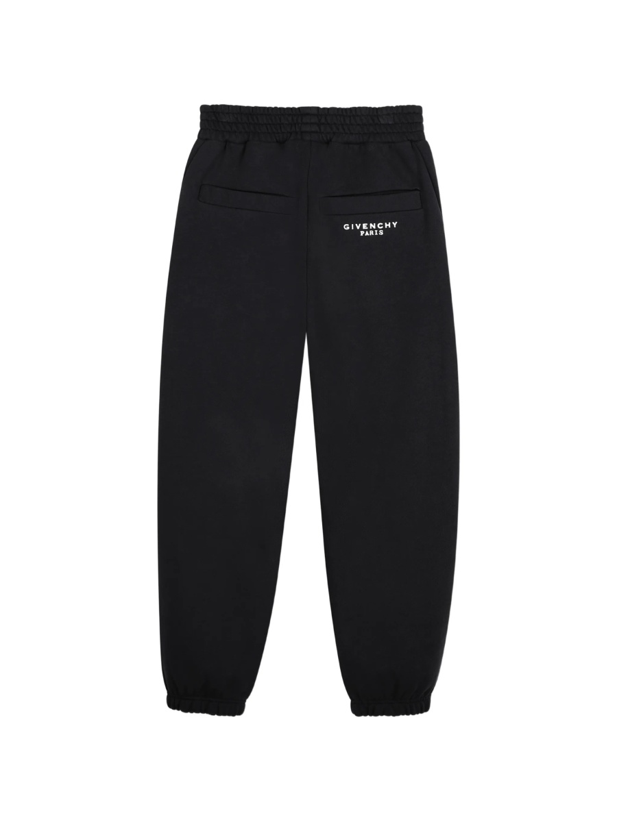 Pantaloni Givenchy negri din bumbac organic - Img 2