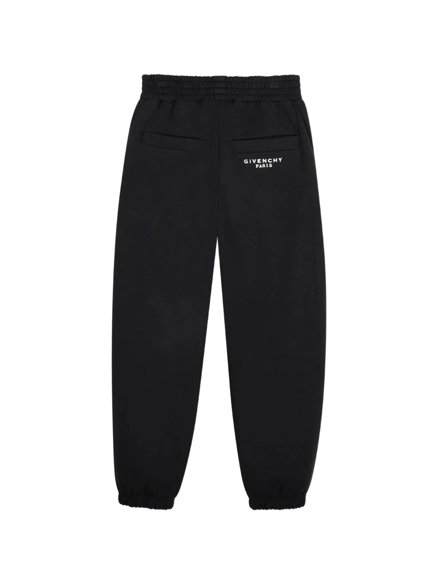 Pantaloni Givenchy negri din bumbac organic - Img 2