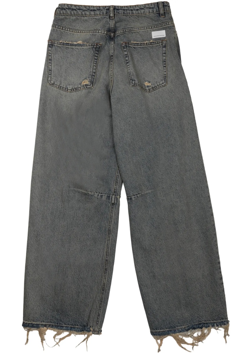 Pantaloni Jeans "Ergonomic" Effetto "Destroy" - Img 2