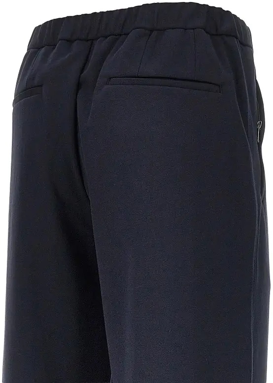Pantaloni Jersey pants with elasticated waist - Img 4
