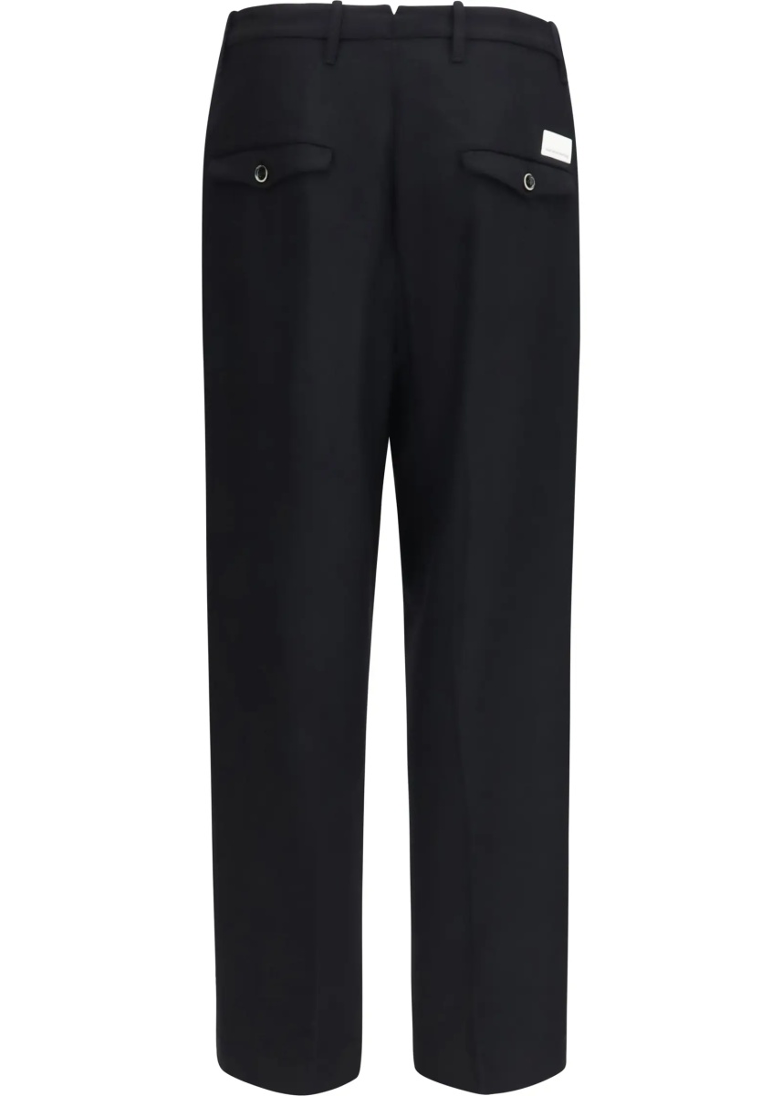 Pantaloni Kai Baggy wool-blend Pants - Img 2