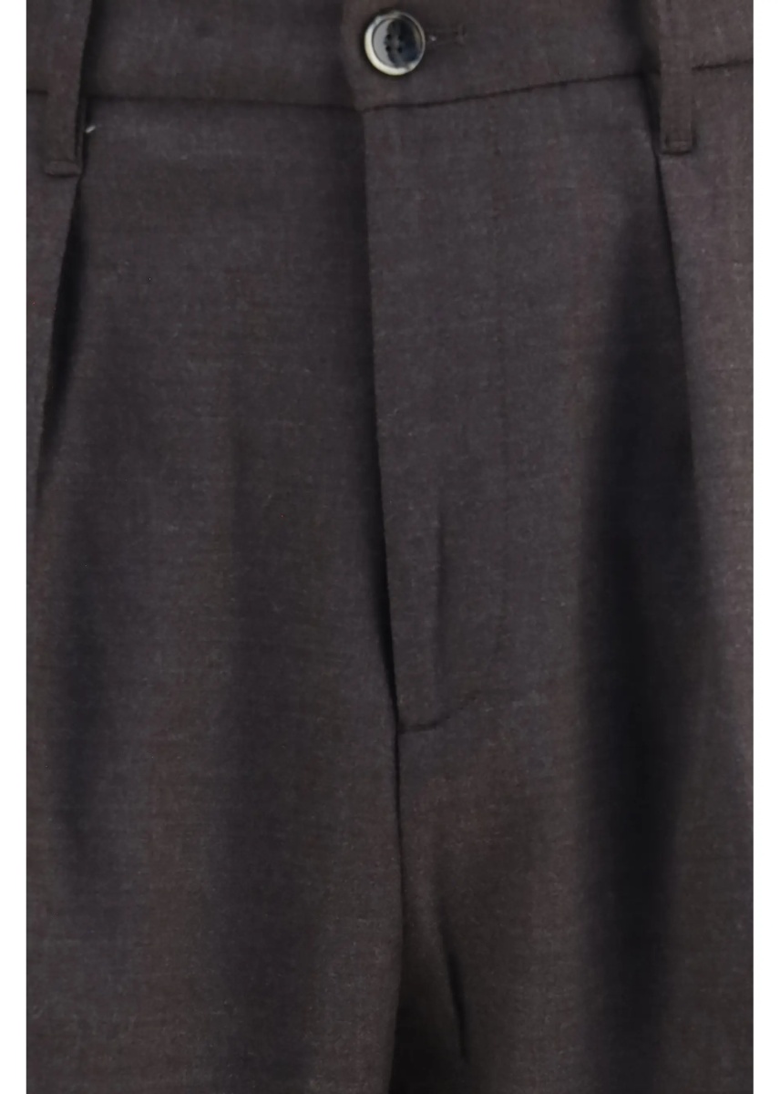 Pantaloni Kai Baggy wool-blend Pants - Img 3