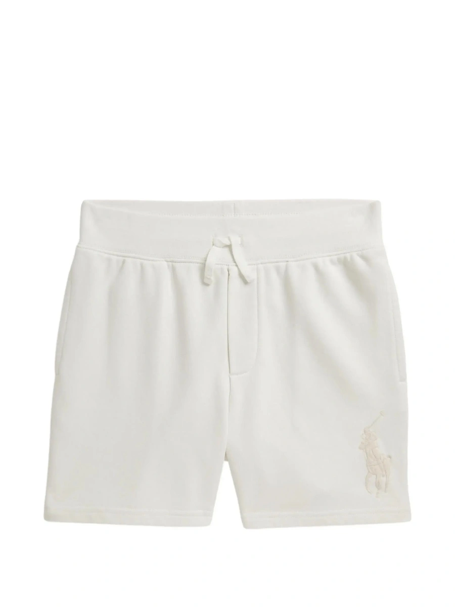 Pantaloni KNIT-SHORTS - White - Bermuda with elastic waistband - Cotton - Men - Img 5
