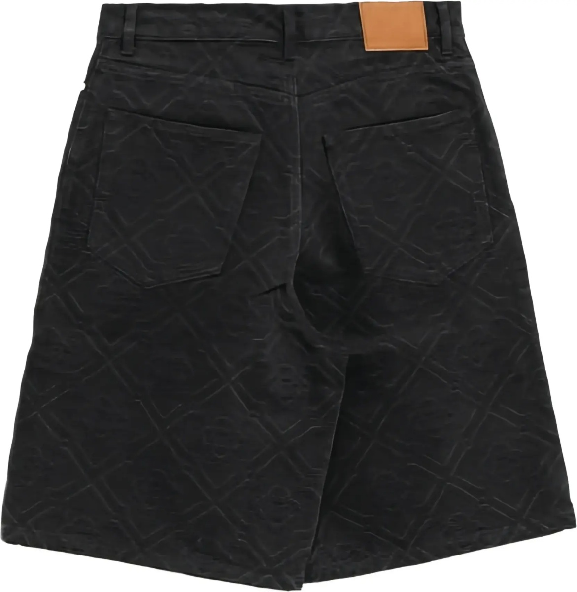 Pantaloni Laser Monogram Denim Shorts - Img 2