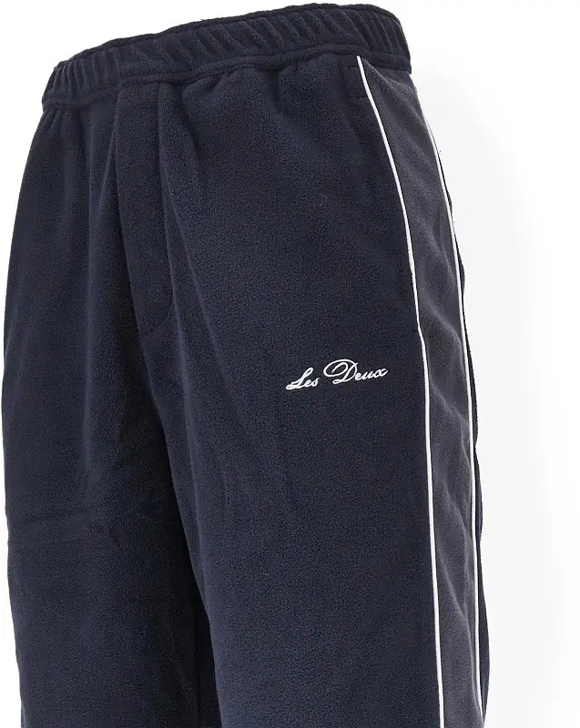 Pantaloni LES DEUX albastri din fleece - Img 2